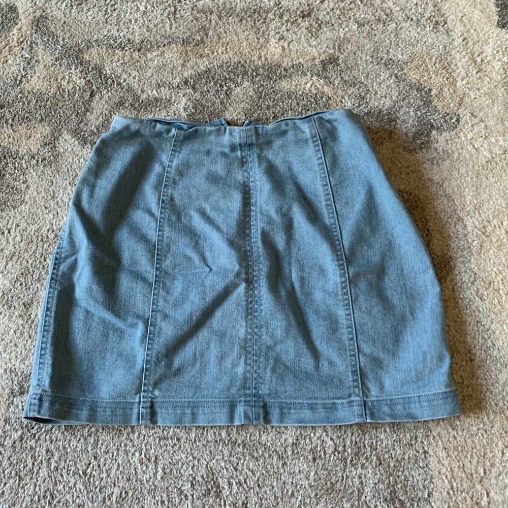 Boutique Jean Skirt